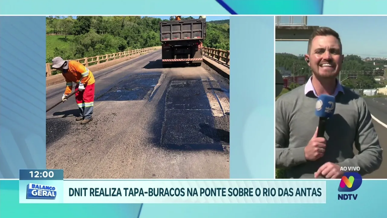 Recuperação da passarela da BR-480 em Chapecó: DNIT dispensa licitação