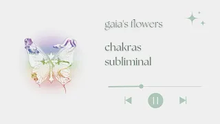 CHAKRAS Balance Open All 7 Chakras Subliminal 