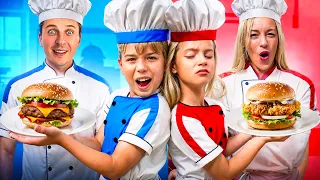 BOYS vs GIRLS Cooking Challenge