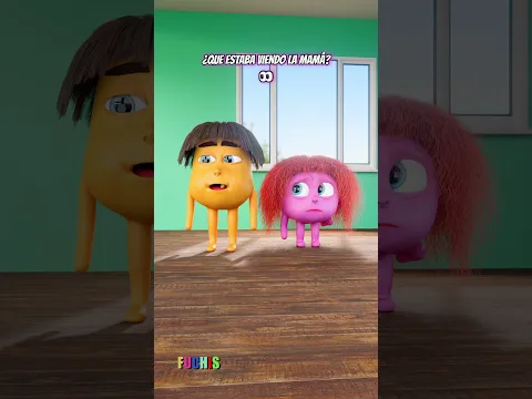 👀 ¿QUE ESTABA VIENDO LA MAMÁ? | Animación  Los Fuchis 3D |  #humor #meme #funny #animation