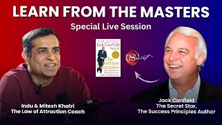 Learn From The Masters, Special Live Session With Jack Canfield & Indu Mitesh Khatri
