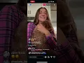 Skylar Mae instagram live