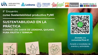 Curso de Sustentabilidad productiva PyME: Sustentabilidad en la práctica