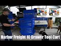 Harbor Freight 10 Drawer Tool Cart