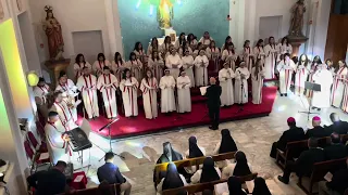 ان قلبي صار مغرم   فريق كنيسة كوخي بالاشتراك مع رهبانية بنات مريم الكلدانيات دندنها