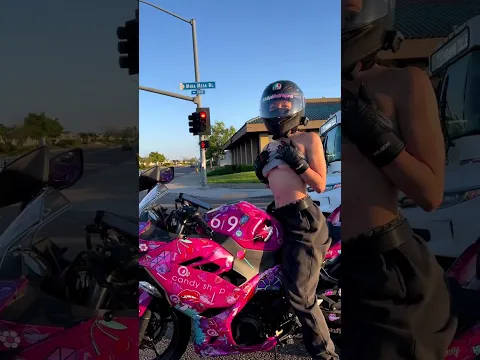 Download MP3 Biker girls  🎥 @uhhvic 🏍️🎨 @candy.shop.sd ⚠️ FOLLOW FOR MORE NINJA 400 CONTENT • • • • • #ka