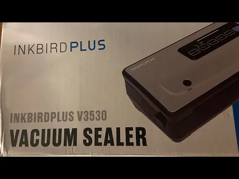 INKBIRDPLUS INK-VS02 Vacuum Sealer Machine with Seal Bags and Starter Kit,  8X Longer Food Preservation