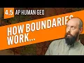 The FUNCTION of Political Boundaries AP Human Geography Review Unit 4 Topic 5
