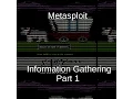 Metasploit Basics - Information Gathering PART1
