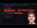 Coding interview Fail