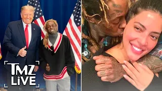 lil waynes girlfriend dumps him over trump endorsement tmz live
