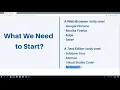 What We Need To Start - Learn HTML5 Coding From Scratch Part 2