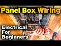 How To Wire A Main Electrical Panel - Start To Finish NEATLY And VERY DETAILED