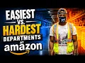 Working At Amazon Easiest Vs Hardest Departments