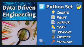 Python Set for Data-Driven Engineering