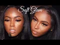 Makeup Routine Look like a Filter in REAL LIFE Soft Glam look for brown girls beginner easy