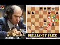 Lagu SALAH SATU HADIAH TERBESAR MIKHAIL TAL 🏆👏 [Brilliancy Prize 1957]