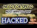 How to hack Need for speed most wanted 2005 Unlock all cars all blacklist Cash Bounty