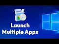 How To Make A Multi-App Launcher In Bat