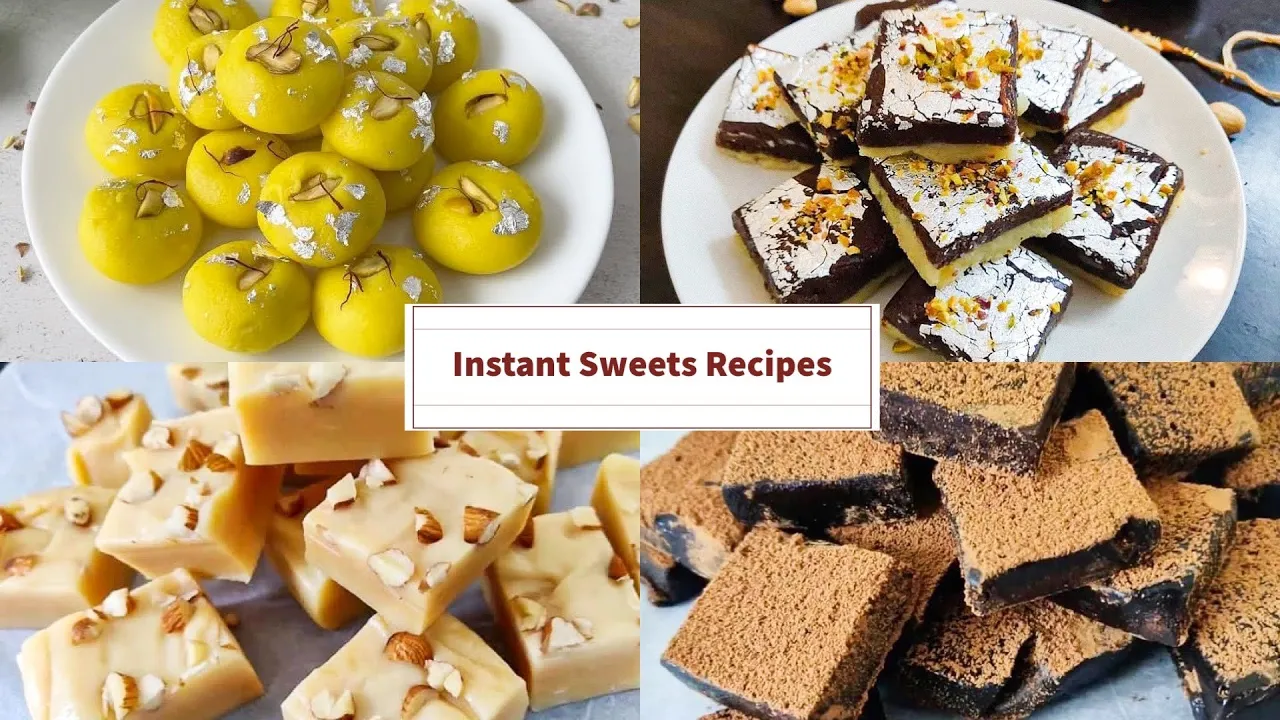 Instant Sweets Recipe   Indian Sweets Recipe   Rakshabandhan Special Recipe   Best Bites