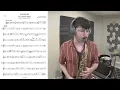 WARRIORS - Immanuel Wilkins Alto Sax Solo Transcription [w/ Music Sheet]