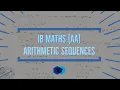 Arithmetic Sequences - IB MATHS AA
