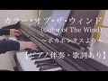 ピアノ伴奏【カラー･オブ･ザ･ウィンド（Colors Of The Wind）】歌詞あり  原曲通りテンポ『ポカホンタス』より 原キー フル Pocahontas  Disney