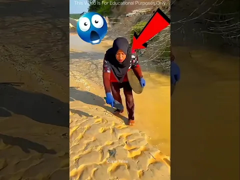Girl Finds GOLD Hidden in the Mud of Her Farm! 😱#viralshorts #ytshorts #shortsfeed #shorts