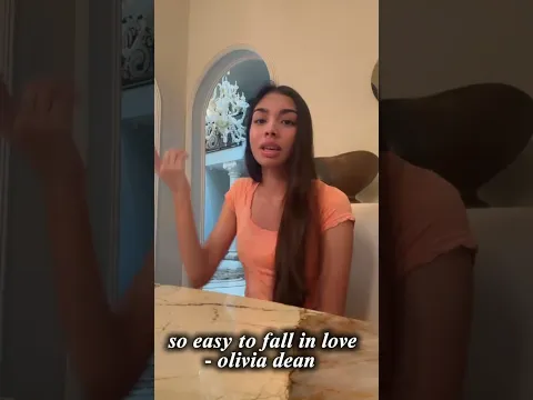 So Easy to fall in love Olivia Dean | Cover by Suri the Birdie