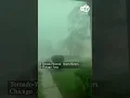 Tornado-Warned Storm Batters Chicago Area