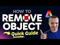 How to REMOVE an Object in Adobe Express Step by Step