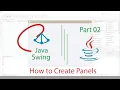 Java Swing Project-Part 2 How to Create Panel in NetBeans using Java GUI Bangla Tutorial