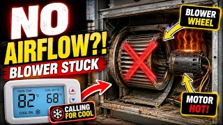 Lennox Furnace Blower Not Running Why Is the Motor Getting Power but Not Spinning EP278
