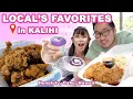 LOCAL FAVORITE SPOTS in Kalihi Honolulu Oahu Hawaii Fried Chicken everything UBE