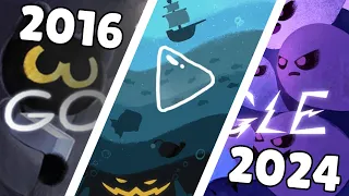Magic Cat Academy 1 2 3 Google Doodle Halloween 2016 - 2024