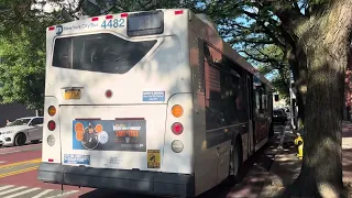 MTA Bus on the Q8 to Jamaica 165 St Term