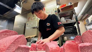 How the Yakiniku Shop in Hiroshima uses 220lbs of MEAT a DAY
