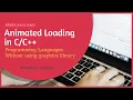 Animated Loading in Programming with source code Techno Center