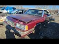 1986 Dodge 600 at U-Pull Salvage Yard in Iowa