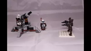 LEGO Star Wars 2012 Elite Clone Trooper & Commando Droid Battle Pack 9488 Review. 