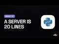 Build An MCP Server In Python Every Line Explained