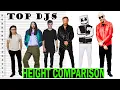 Download Lagu TOP DJ IN THE WORLD HEIGHT COMPARISON 2021