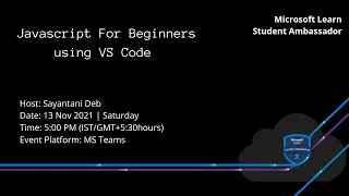 JavaScript for Beginners using VS Code