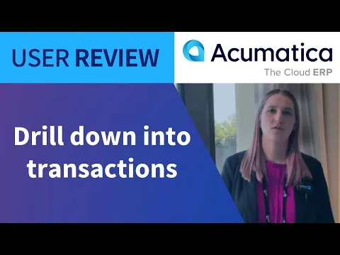 Thumbnail for This Account Manager's Secret Weapon | Acumatica Review