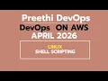 DAY 5 APRIL 2026 DEVOPS Batch LINUX - SHELL SCRIPTING