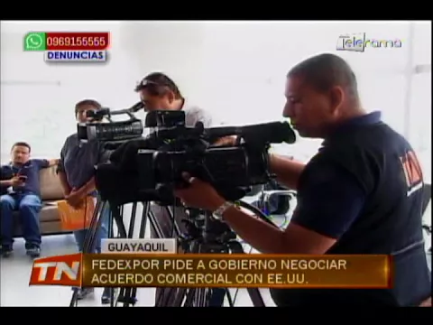 Fedexpor pide a gobierno negociar acuerdo con EE.UU.