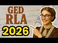 Pass the GED RLA Test 2026 Master Reading Through Language Arts Full Guide Practice Questions