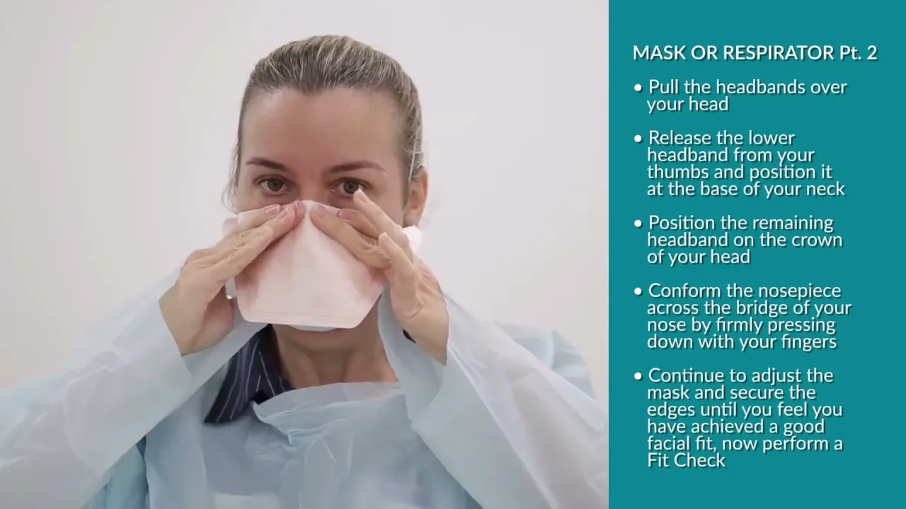 2 min video: How to Make Sure Your Mask Fits!