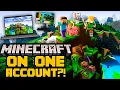 Minecraft Java Edition Play Multiplayer with ONE Account