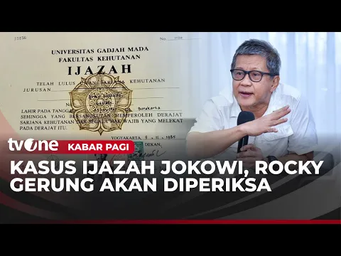 Rocky Gerung Bakal jadi Saksi Ahli Kasus Ijazah Jokowi?